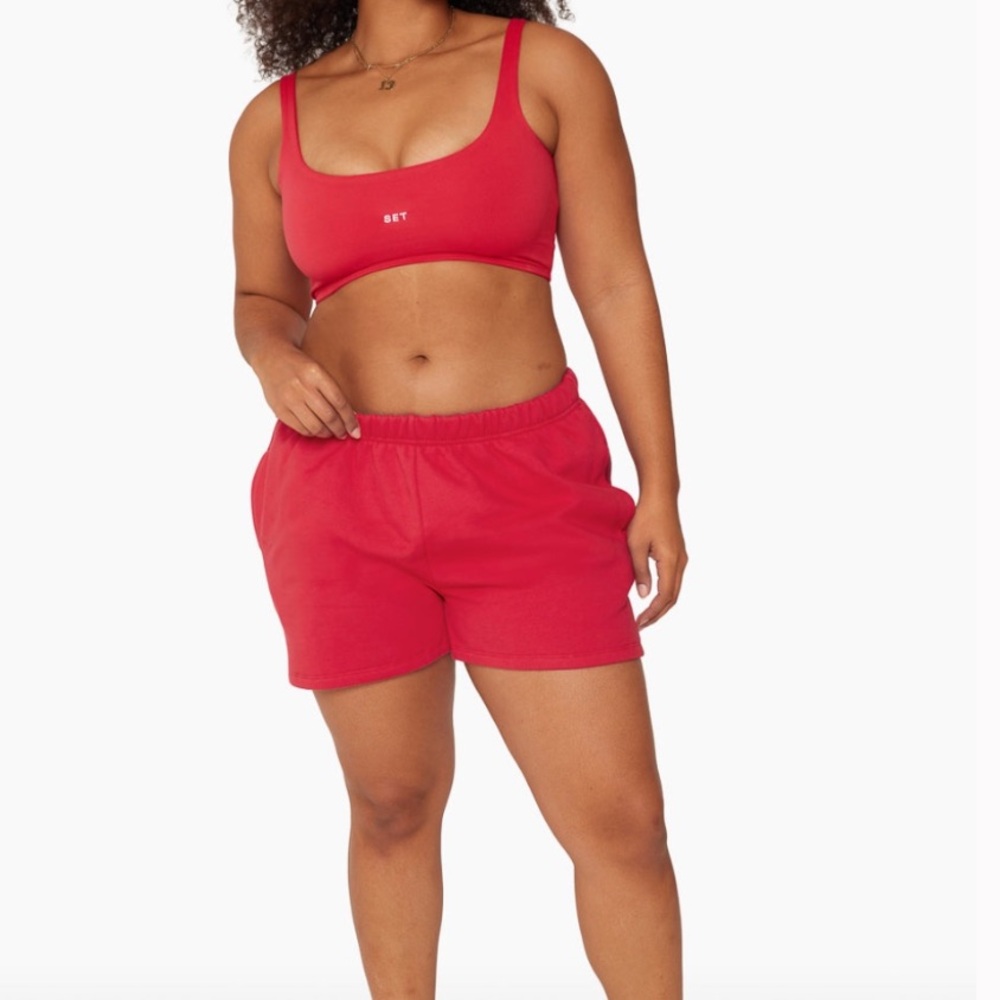 NWT Set Active Heavyweight Sweat Shorts
